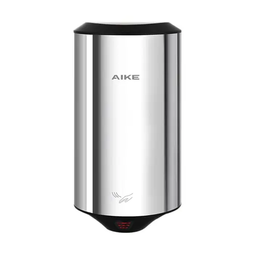Aike Secamanos: Acero Inoxidable, Potencia nominal: 1.150-1.350 W, Potencia del motor: 500 W., Velocidad del aire: 68 m / s, Temperatura: 20-40°C, Resistente al agua: IPX1, Dimensiones: 280 * 153 * 162 mm, Peso: 3,4 kg.
