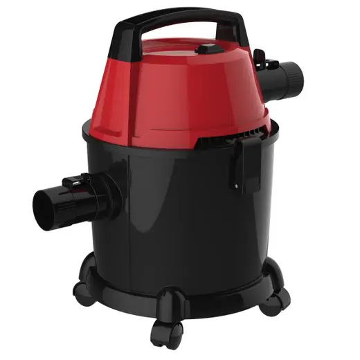 Aspiradora Midea 15 L. Agua / Polvo 1.400 W. — Capacidad 15L. Potencia 1.400W. Agua/Polvo. Interruptor a prueba de agua. Funcion de soplado