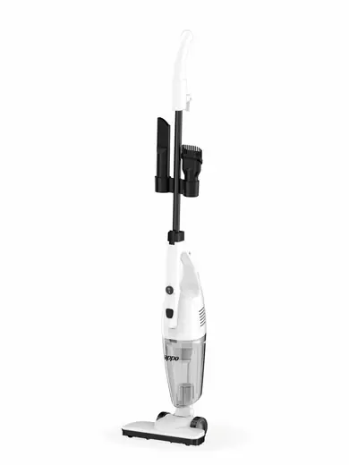 ASPIRADORA VERTICAL 2 EN 1 CON LUZ LED NAPPO BLANCA NLAH-275 (REG)