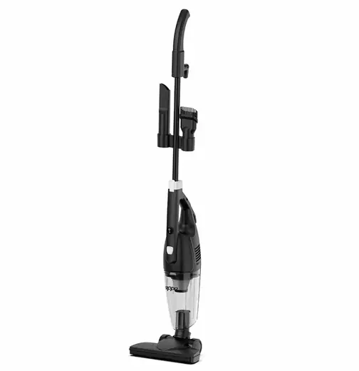 ASPIRADORA VERTICAL 2 EN 1 CON LUZ LED NAPPO NEGRA NLAH-275 (REG)