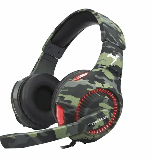 AURICULAR GAMER TROOPER KGA-487 LUZ ROJA (REG)