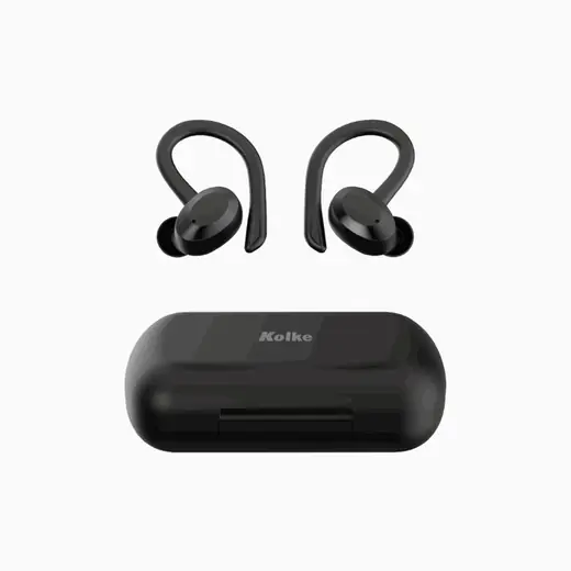AURICULAR INALAMBRICO DEPORTIVO KOLKE TWS CON ESTUCHE POWER BANK Y DISPLAY KAB-753 (REG)