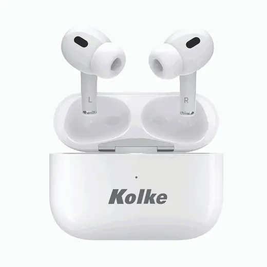 AURICULAR TWS CON ESTUCHE CARGADOR KAB-657 BLANCO (REG)