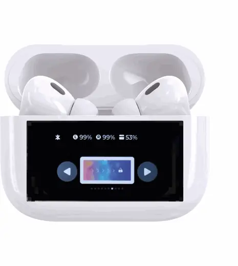 AURICULARES TWS LCD ANC+ENC KAB-719 BLANCO (REG)