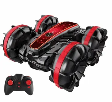 AUTO A CONTROL REMOTO TODO TERRENO 4X4  ROJO (REG)