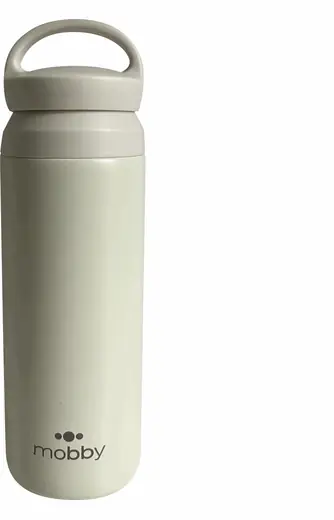 BOTELLA DEPORTIVA 500ML C/FILTRO CREMA MOBBY (REG)