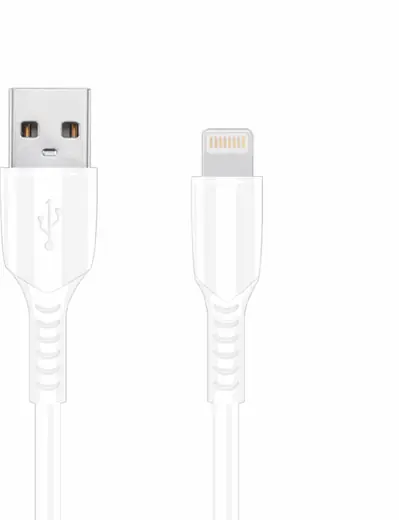 CABLE KOLKE USB A LIGHTNING KCC-5745 BLANCO CAJA (REG)
