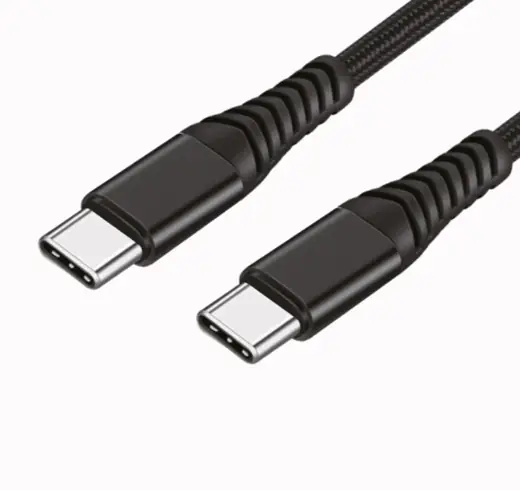 CABLE KOLKE USB C A USB C KCC-8744 NEGRO CAJA (REG)
