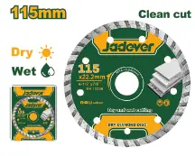 Jadever DISCO DE CORTE ACERO INOX JDAC1345 JDAC1371