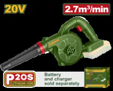 Jadever MINI SOPLADOR 20V SIN BATERIA JDAAC511 JDBLP5521