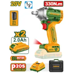 Jadever LLAVE DE IMPACTO 1/2" 330NM BL 20V JDCD2B21