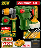 Jadever ROTOMARTILLO INALÁMBRICO SDSP 2.5J C/B JDLM2B286