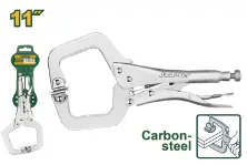 Jadever PINZA DE PRESIÓN RECTA TENAZA CARPINTERA
