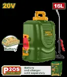 Jadever FUMI PULVERIZADOR MOCHILA COMBUSTIÓN JDLSY20162 JDKN1A41