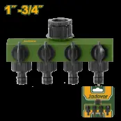 Jadever CONECTOR MULTIPLE P/ MANGUERA 1 A 4