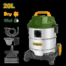 Jadever ASPIRADORA INDUSTRIAL 60LT 2X1200W JDVR4A20