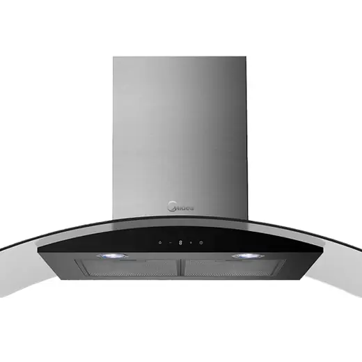 Campana Midea 90 Cm. Inox c/ Vidrio