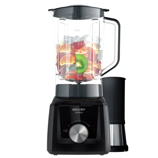 Electrodomesticos: Licuadora Mallory Taurus Glass 2.3 L. 1300 W. 12 Vel. (Rojo)