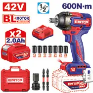 Emtop LLAVE DE IMPACTO 1/2" (460NM)