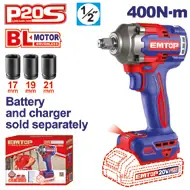 Emtop LLAVE DE IMPACTO 1/2" (500NM) ECIWL2040