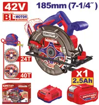 Emtop SIERRA CIRCULAR (185MM) ELWL4415
