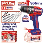 Emtop TALADRO PERCUTOR 13MM (96NM) ECIDL209685 ECIDL209686