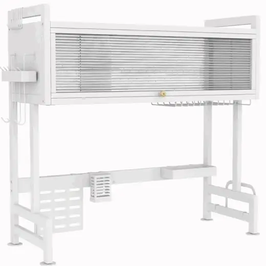 ESCURRIDOR DE VAJILLA DECOTEAM TRIPLE BLANCO DCE-027 65*28*80 (REG)