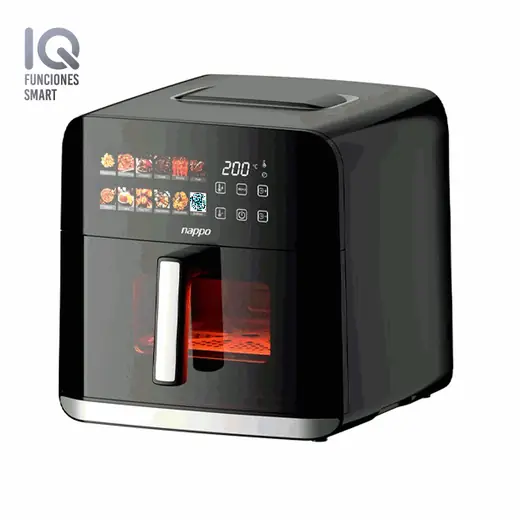 FREIDORA SIN ACEITE DIGITAL NAPPO HEALTHY PRO 8L NEF-347 (REG)