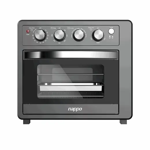 HORNO ELECTRICO Y FREIDORA SIN ACEITE 25L NAPPO NEH-186 (REG)