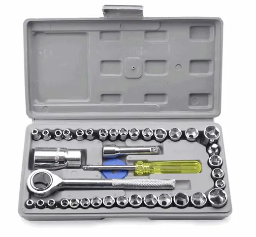 KIT CAJA DE DADOS NAPPO 40PCS NHK-047 (REG)