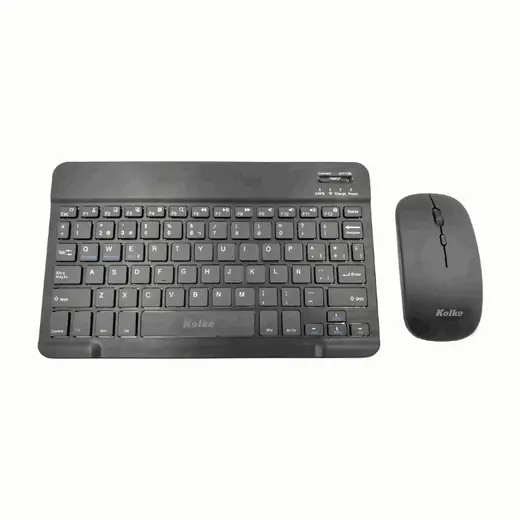 KIT DE TECLADO Y MOUSE KOLKE INALAMBRICO BT NEGRO KEK-718 (REG)