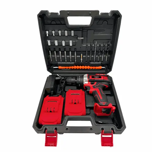 KIT TALADRO INALAMBRICO DE IMPACTO NAPPO 28 PCS NHK-216 (REG)