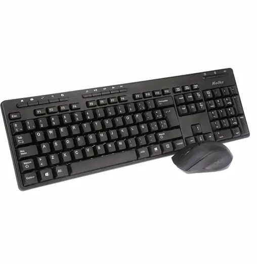 KIT TECLADO Y MOUSE INALAMBRICOS KEK-195 (REG)