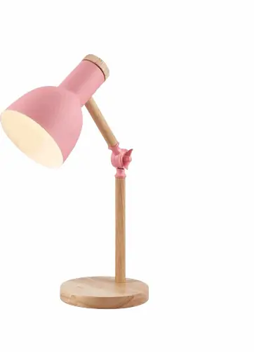 LAMPARA ARTICULADA DE ESCRITORIO DECOTEAM DOL-034 ROSA (REG)
