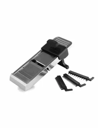 MANDOLINA PARA VEGETALES C/ SOPORTE ACERO INOX (REG)