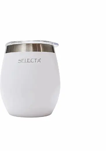 MATE 240ML DOBLE PARED BLANCO AQUA SELECTA (REG)