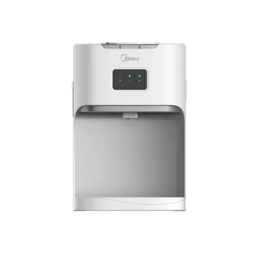 Midea BEBEDERO DE MESA P/ BOTELLON C/ COMPRESOR — Compresor de alta eficiencia. Agua Fria ≥10º C, Agua Caliente ≤ 85º C., y Natural. Agua Caliente 1 L, Agua Fría 3 L