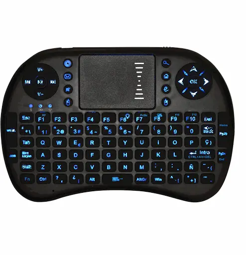 MINI TECLADO INALAMBRICO RETROILUMINADO KET-1107 (REG)
