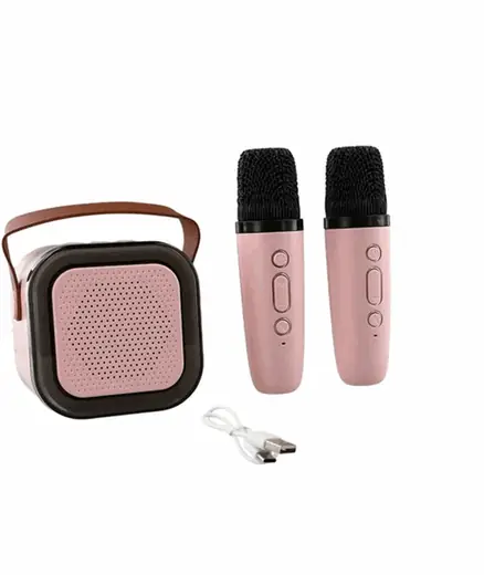 MINPARLANTE INALAMBRICO LEVEL LMP-001 ROSA-2 MICROFONOS (REG)