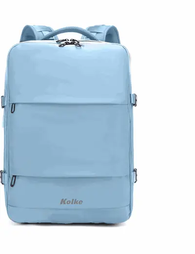 MOCHILA ANTI-ROBO JOURNEY KVM-654 CELESTE (REG)