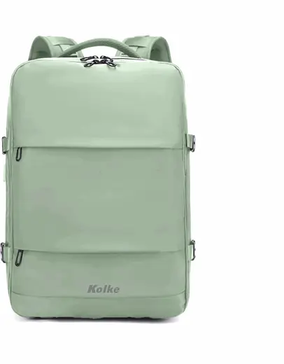 MOCHILA ANTI-ROBO JOURNEY KVM-654 VERDE AGUA (REG)