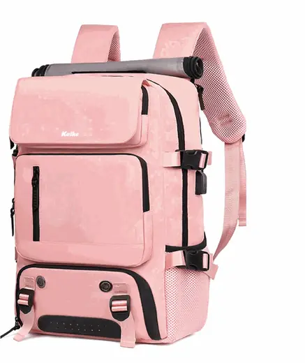 MOCHILA DE VIAJES HIKES KVM-720 ROSA (REG)