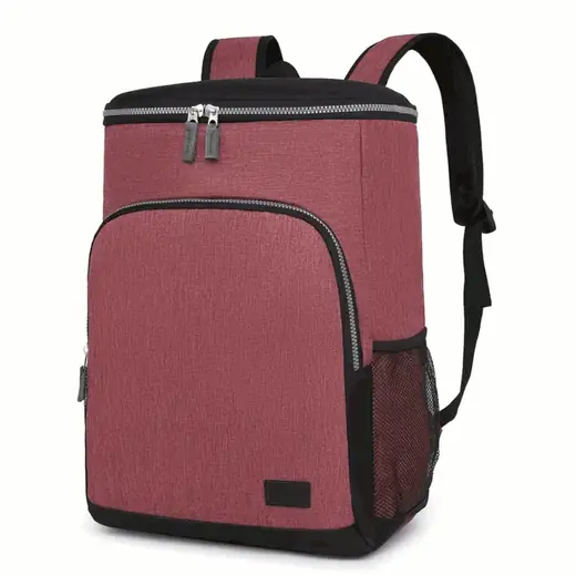 MOCHILA TÉRMICA IMPERMEABLE OXFORD 24 LTS. ROJO (REG)