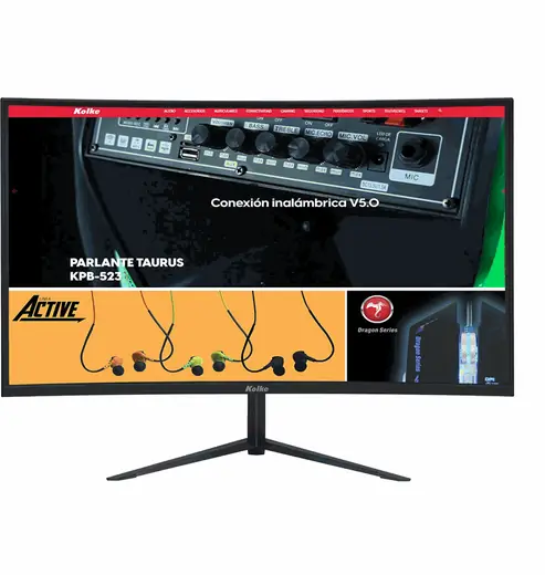 MONITOR CURVO 31.5" FULL HD KES-630 (REG)