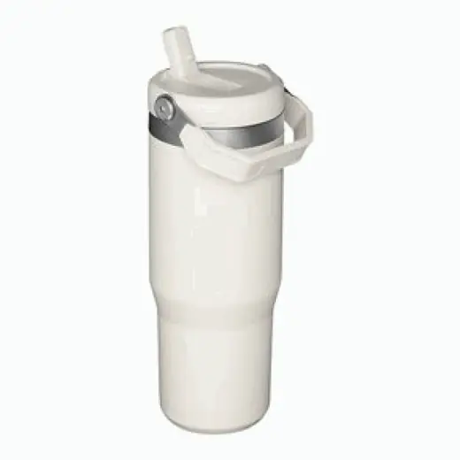 MUG TERMICO C/PICO 900ML ACERO BLANCO (REG)