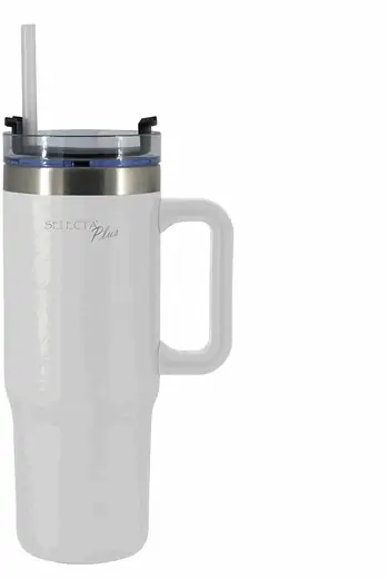 MUG TRAVEL TERMICO 900ML ACERO INOX BLANCO SELECTA (REG)