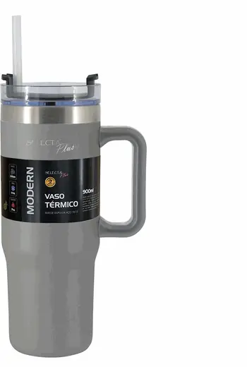 MUG TRAVEL TERMICO 900ML ACERO INOX GRIS SELECTA (REG)