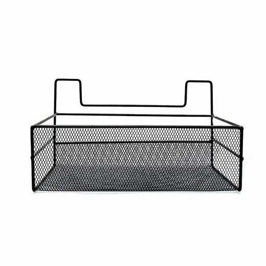 ORGANIZADOR COLGANTE ACERO 26x13.5x13.5CM NEGRO (REG)