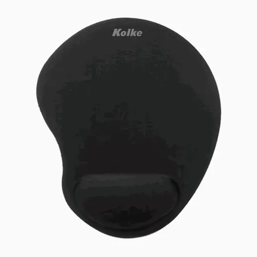 PAD MOUSE CON DESCANSADOR NEGRO KED-150