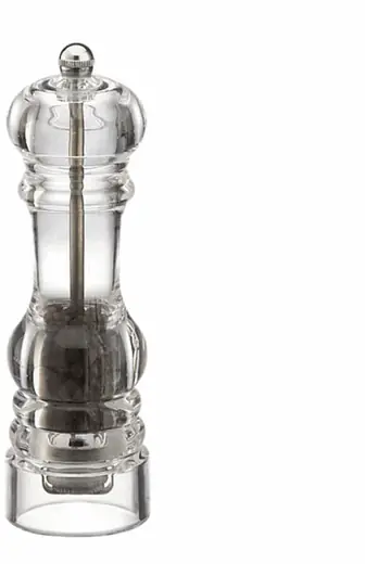 PIMENTERO ACRILICO TRANSPARENTE 17CM (REG)